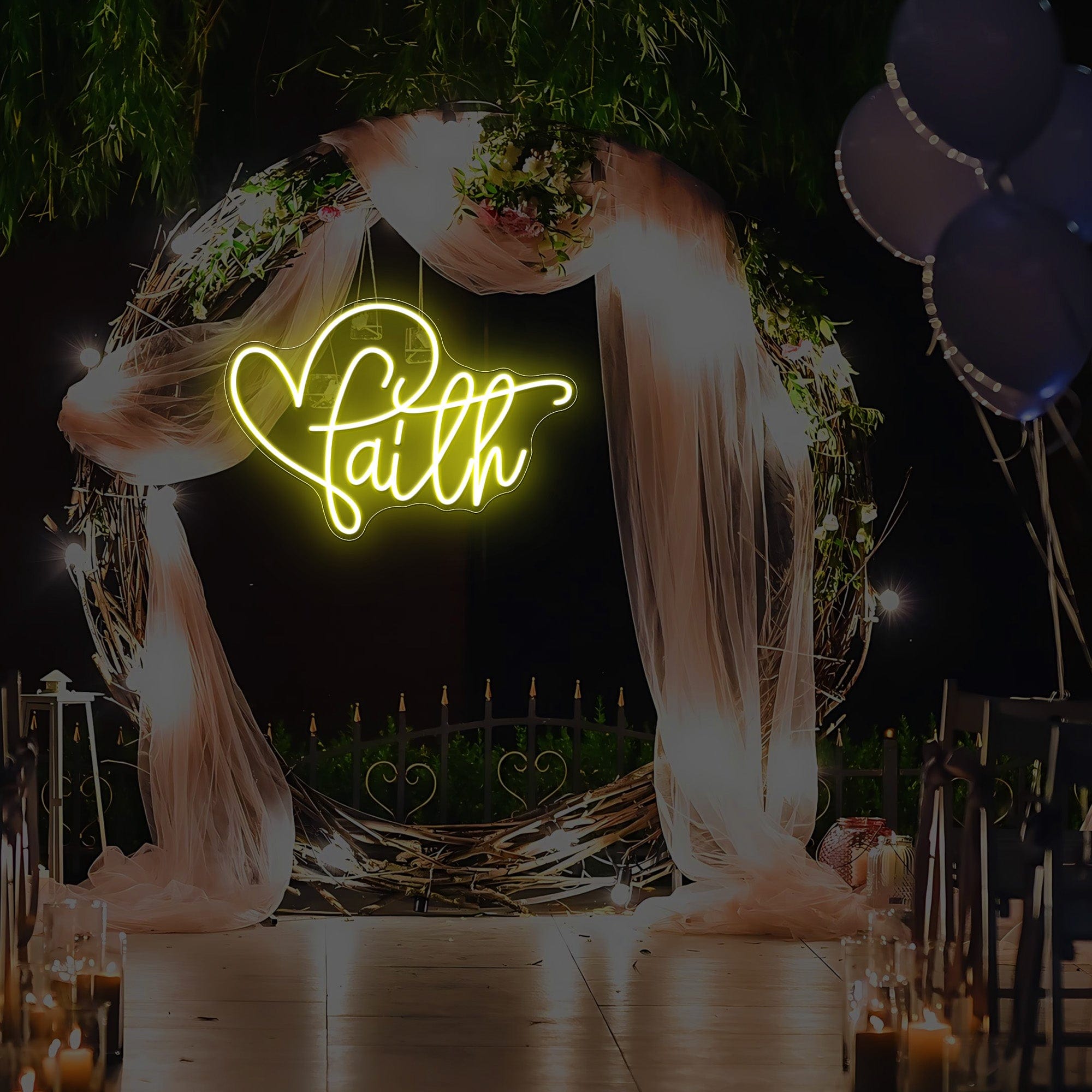 Faith Neon Sign Lets Neon