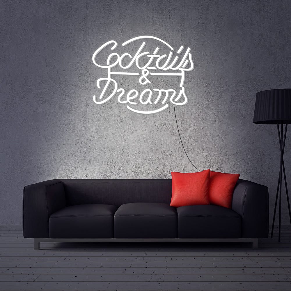 Coctails & Dreams Neon Sign