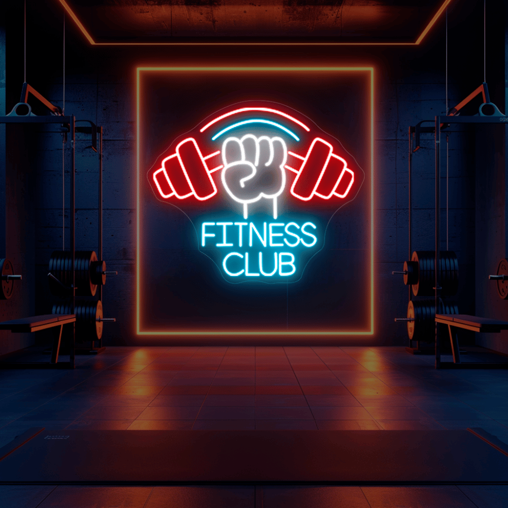 Fitness Club Neon Sign