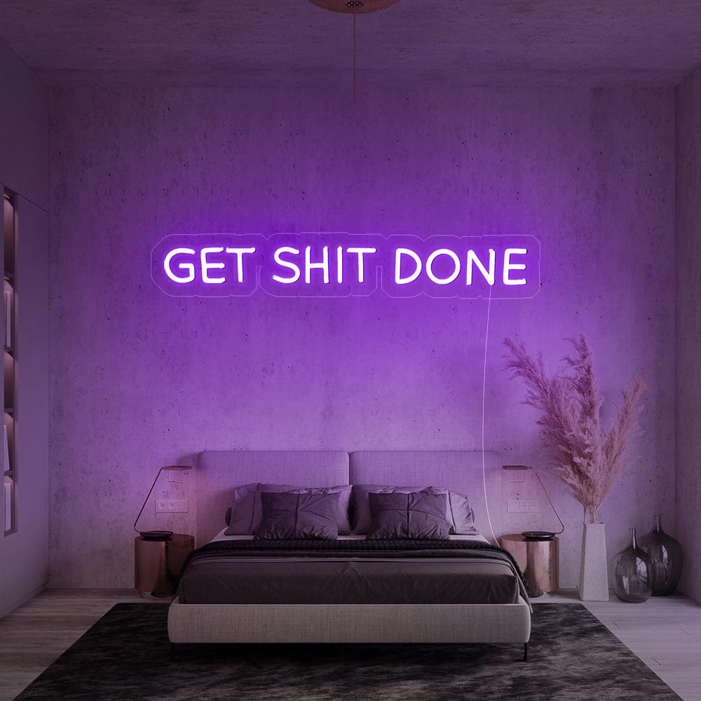 Get Shit done Neon sign