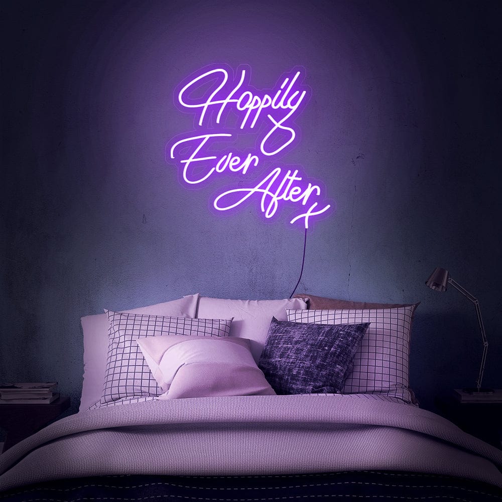 Happily Ever After X Neon Sign