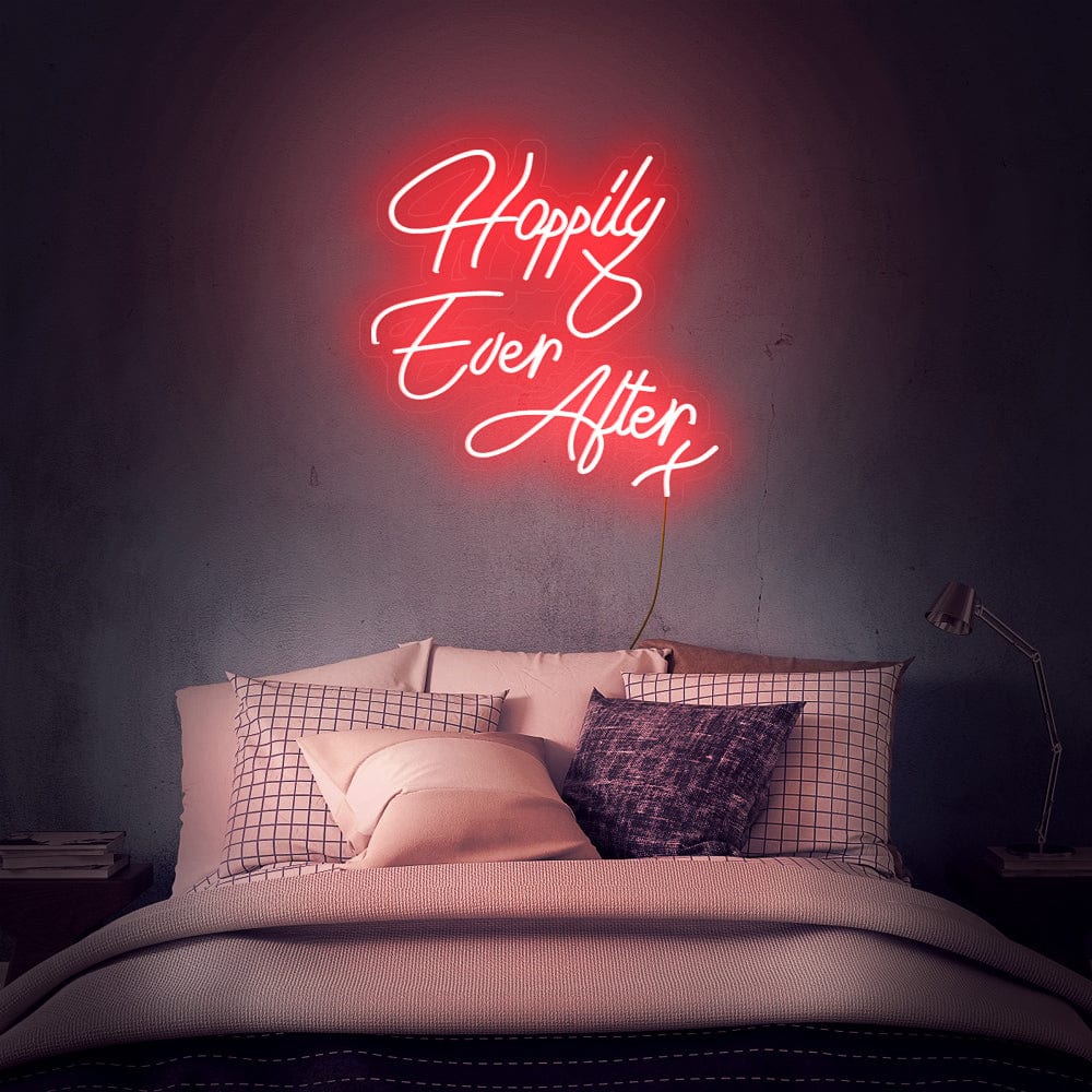 Happily Ever After X Neon Sign