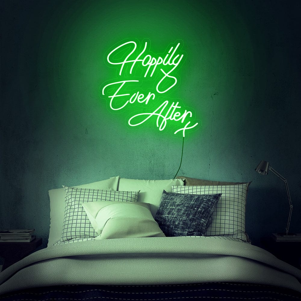 Happily Ever After X Neon Sign