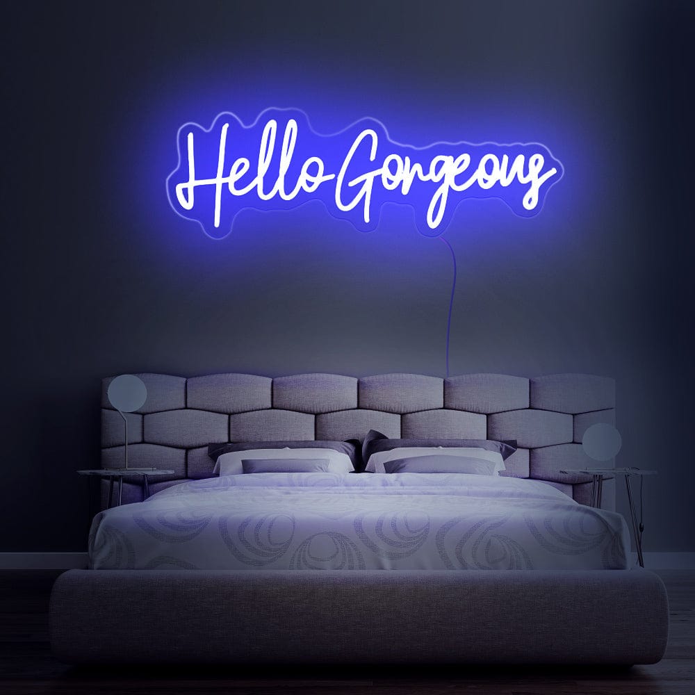 Hello Gorgeous Neon Sign