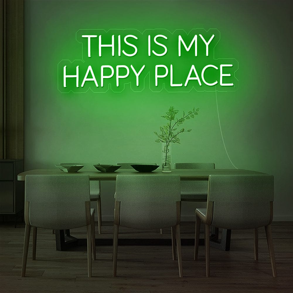 This is my happy place Neon Sign
