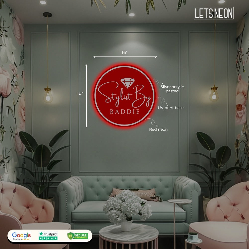 Stylist By Baddie UV neon