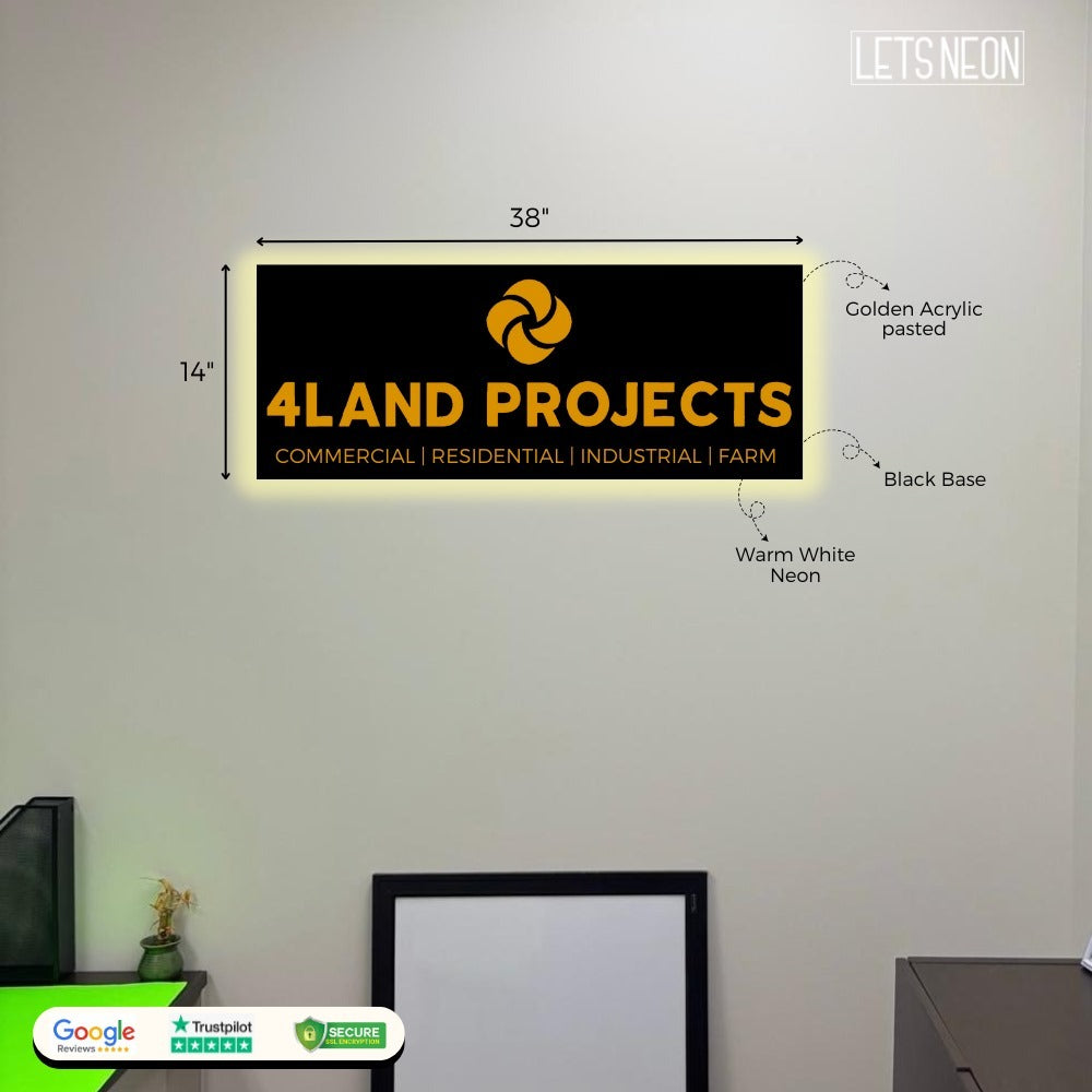 Custom Acrylic Neon sign(Karan)