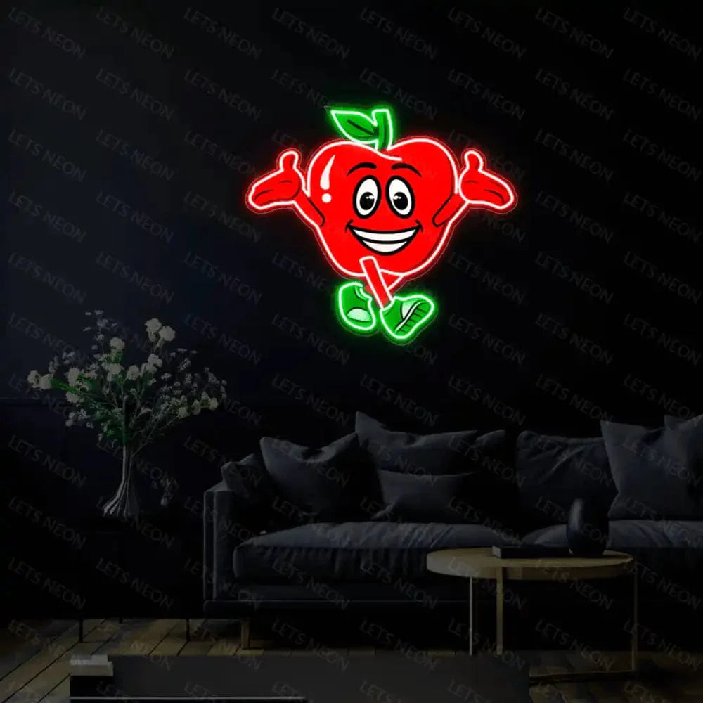 Apple UV Neon Sign Lets Neon