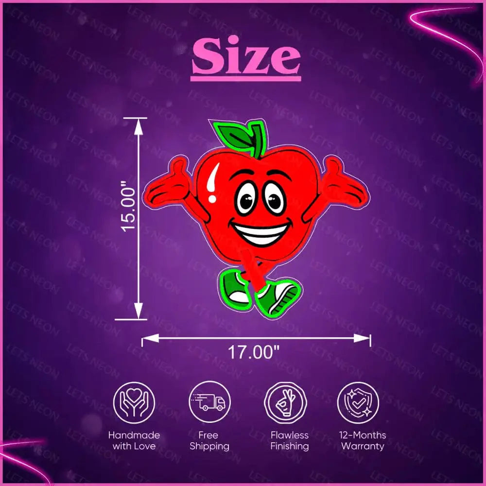 Apple UV Neon Sign Lets Neon