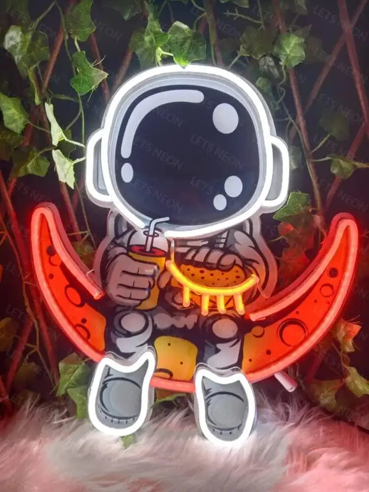 Astronaut UV Neon Sign Lets Neon