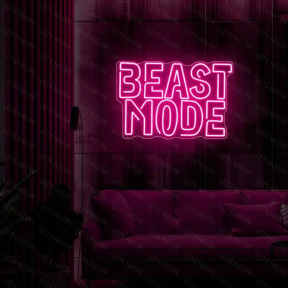 Beast Mode Neon Sign Lets Neon