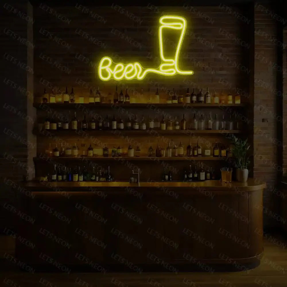 Beer Neon Sign Lets Neon
