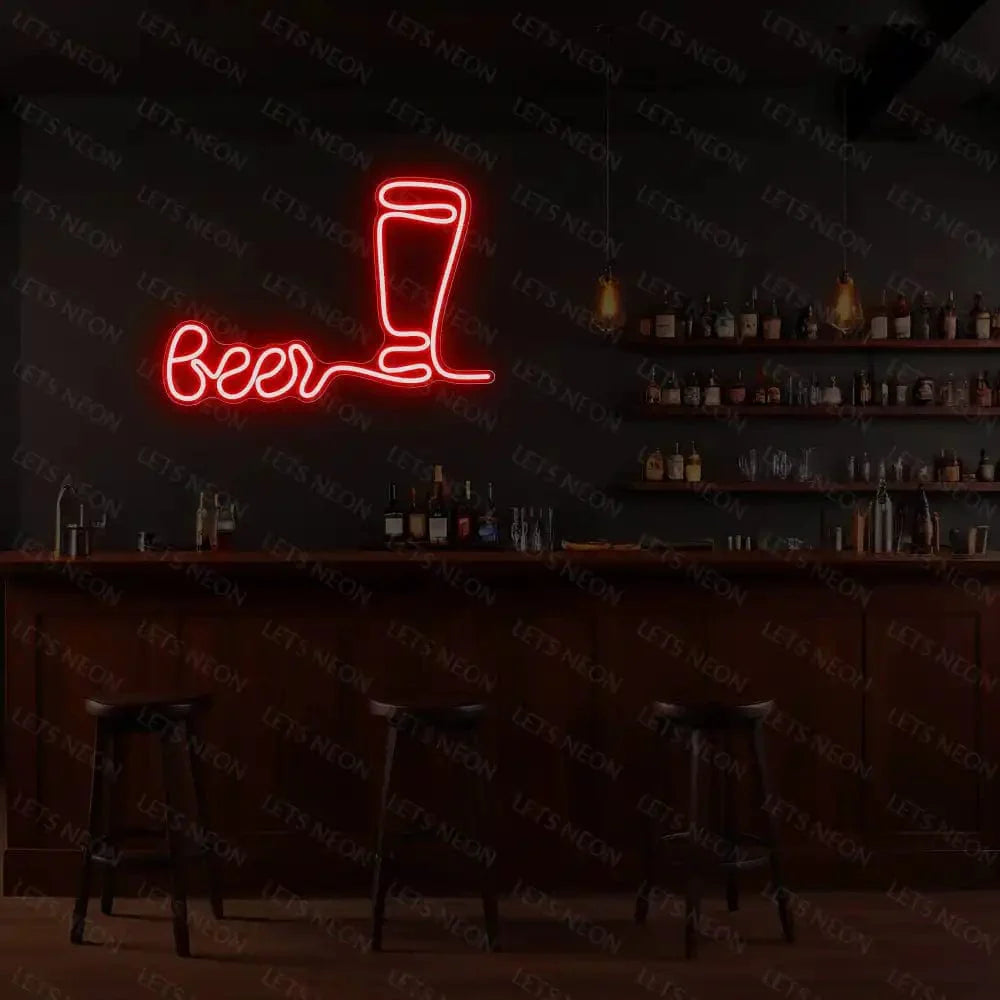 Beer Neon Sign Lets Neon