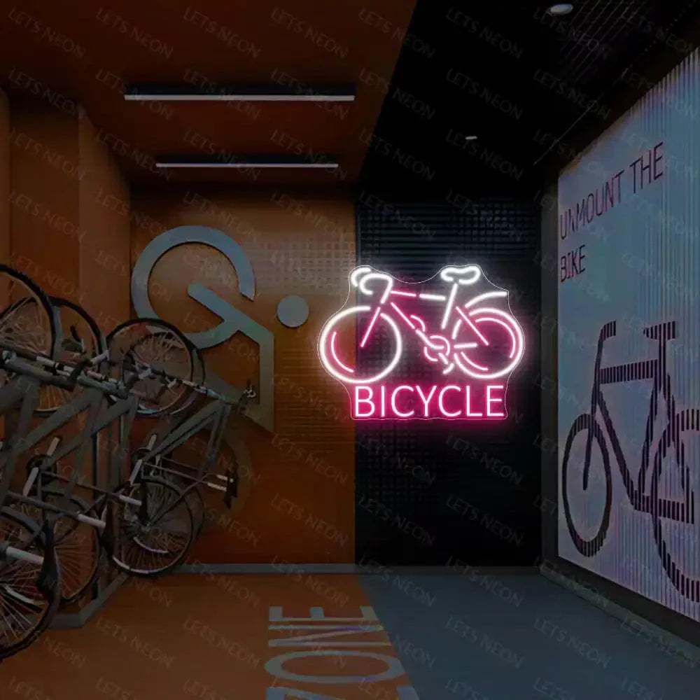 Bicyle Neon Sign Lets Neon