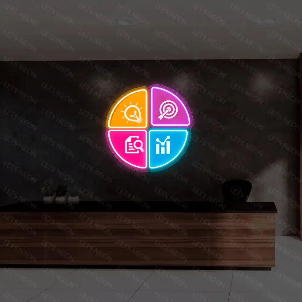 Business UV Neon Sign Lets Neon