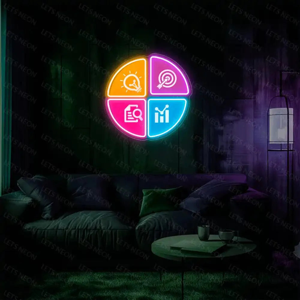 Business UV Neon Sign Lets Neon