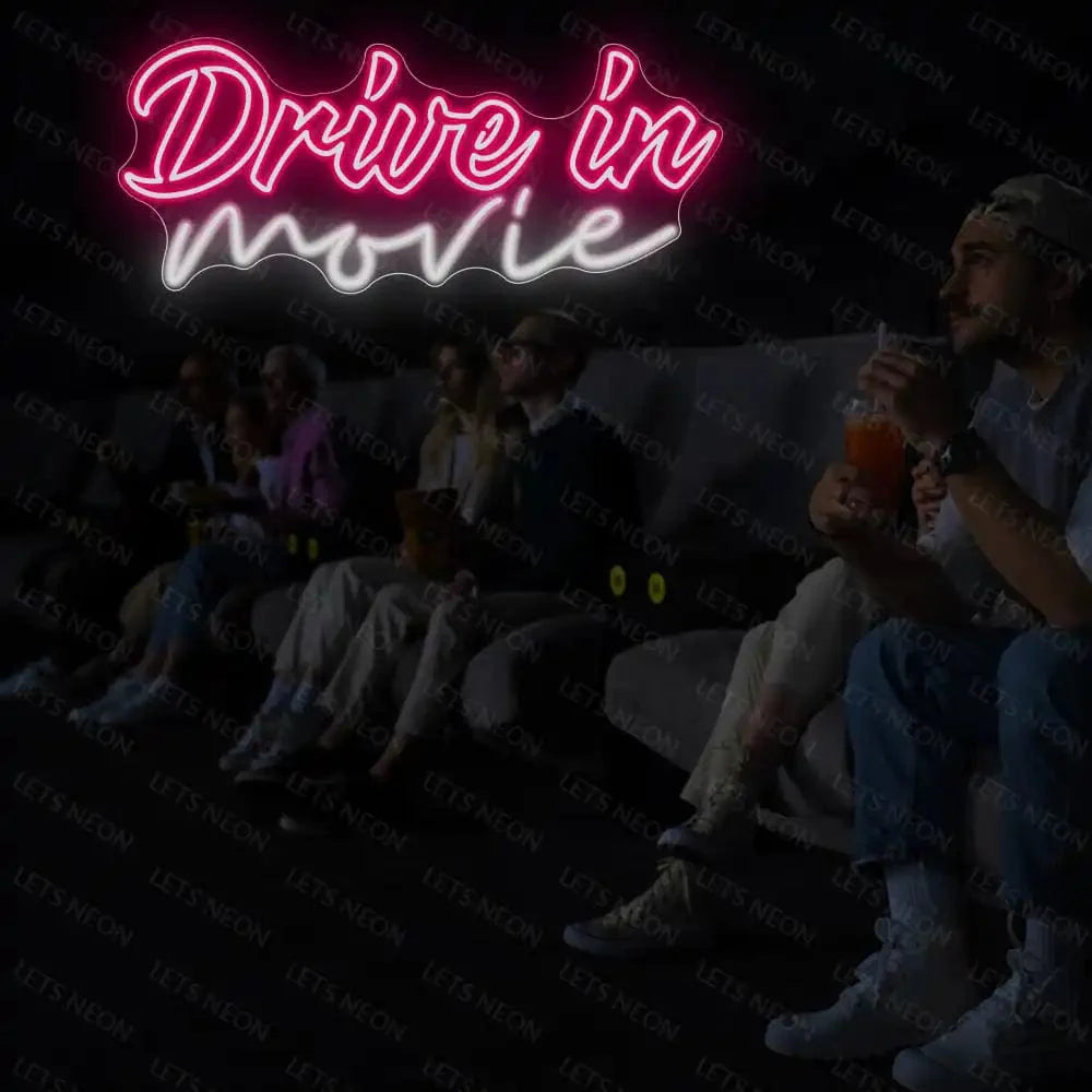 Drive In Movie Neon Sign Lets Neon