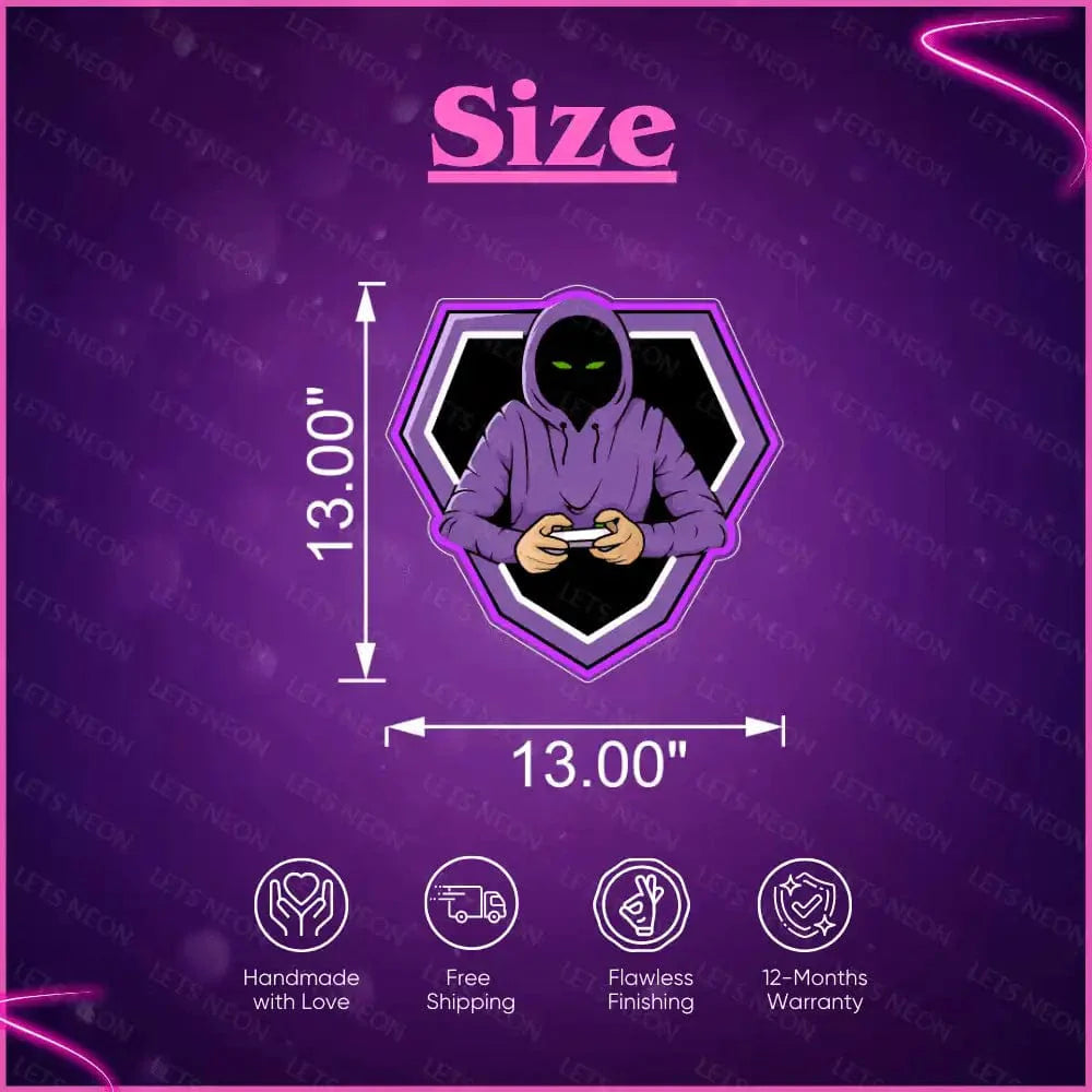 Esports Gaming UV Neon Sign Lets Neon