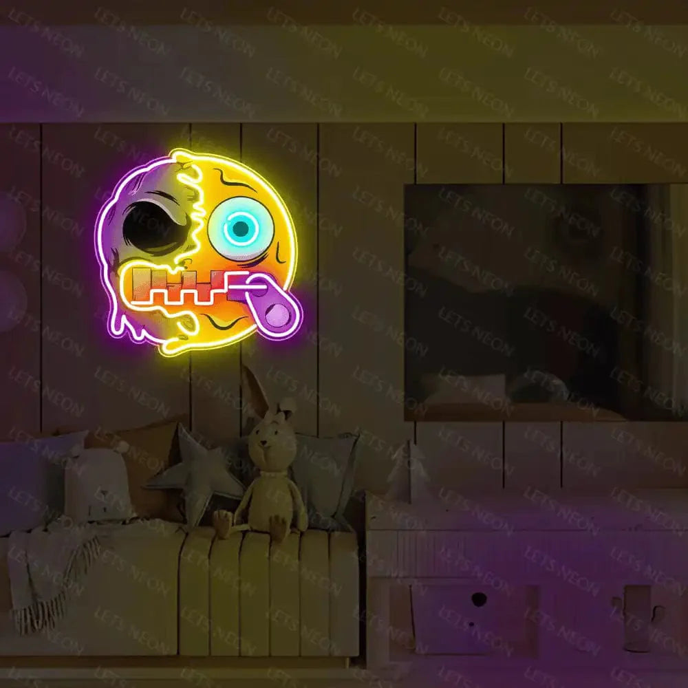 Evil Spongebob UV Neon Sign Lets Neon