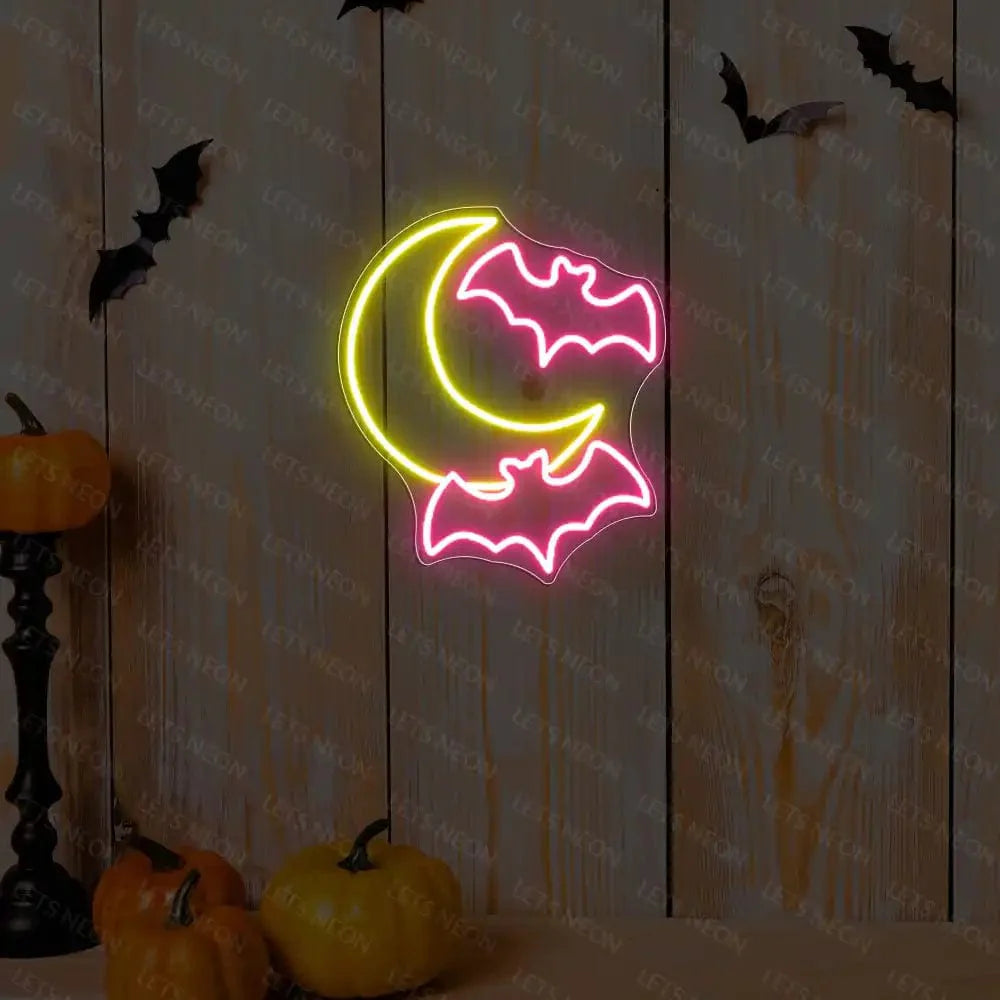 Flying Bat Neon Sign Lets Neon
