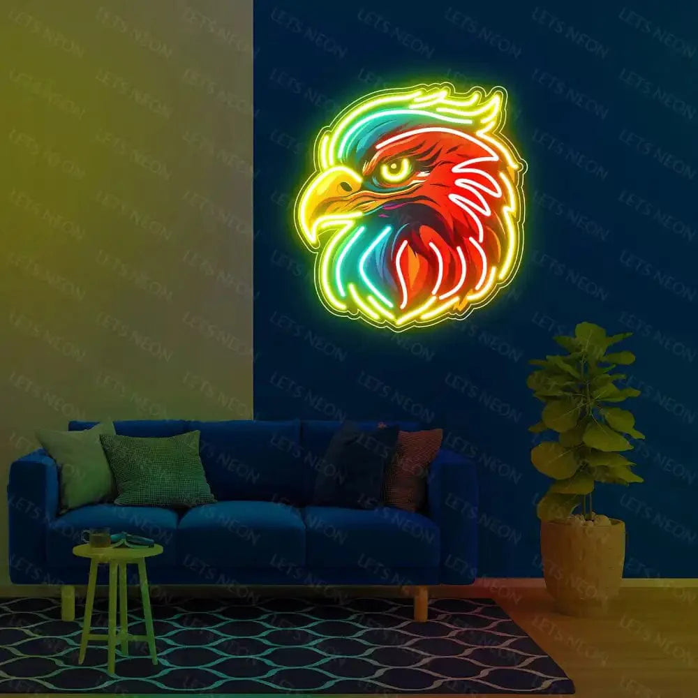 Hawk UV Neon Sign Lets Neon