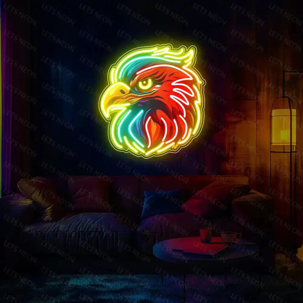 Hawk UV Neon Sign Lets Neon