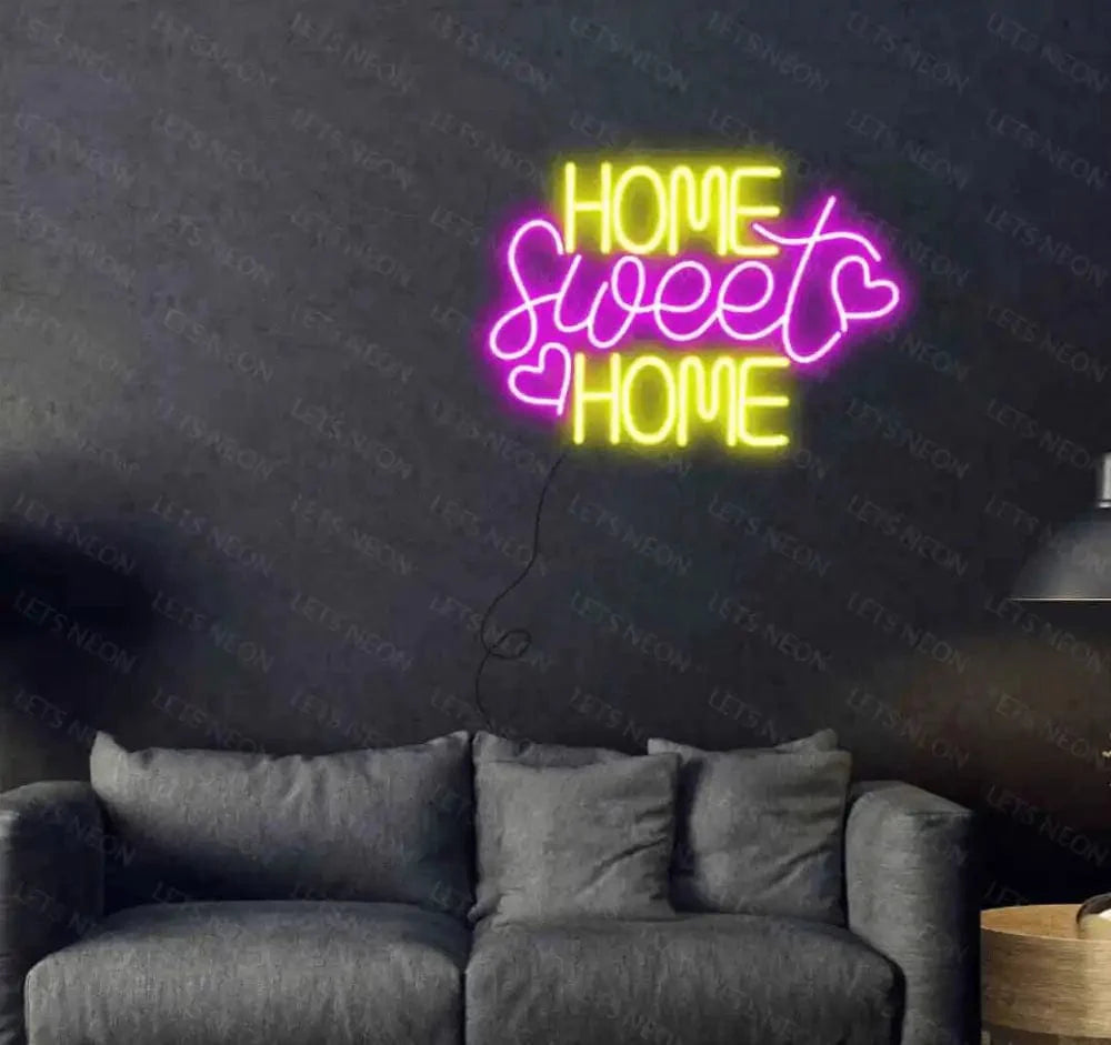 Home Sweet Home Neon sign Lets Neon