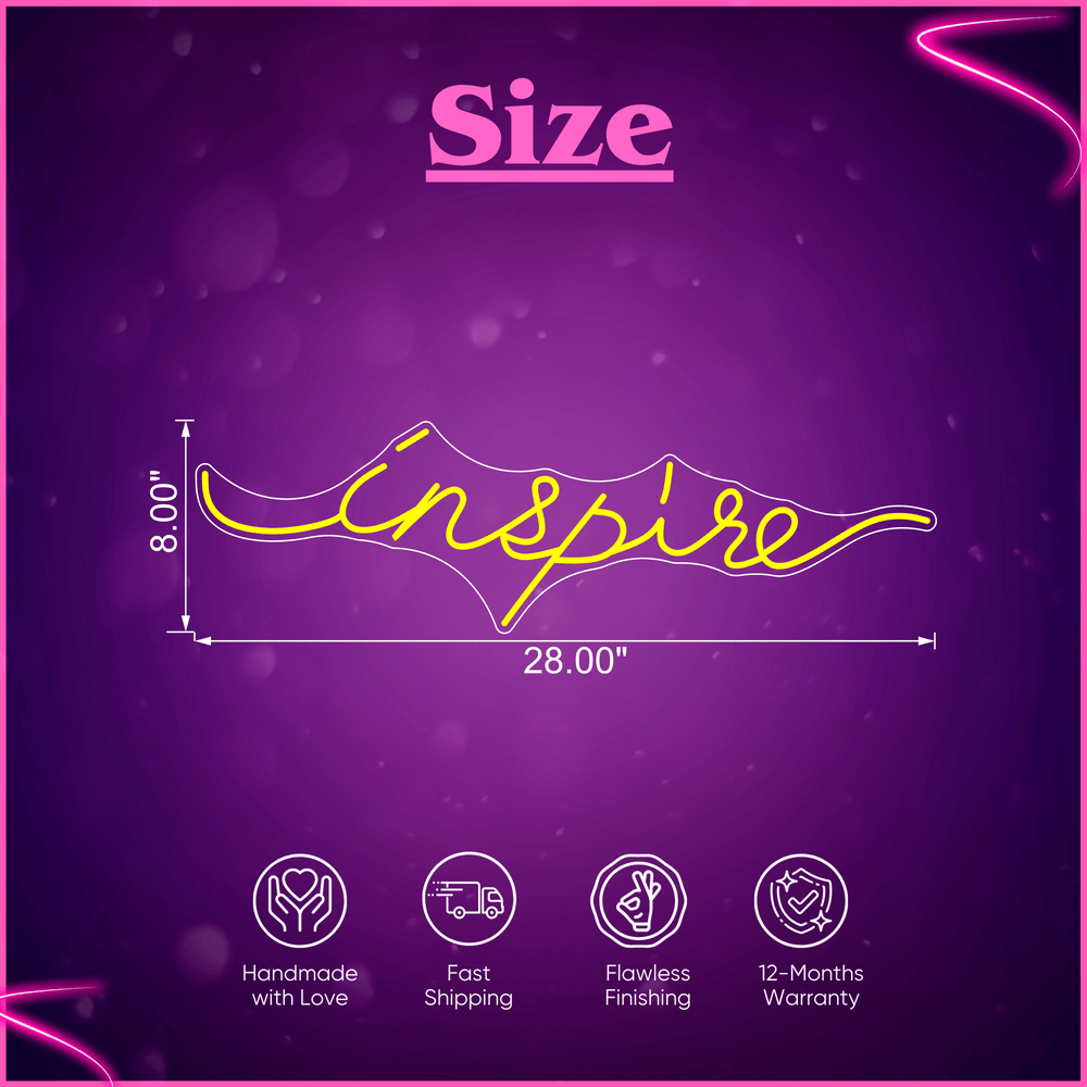 Inspire Neon Sign