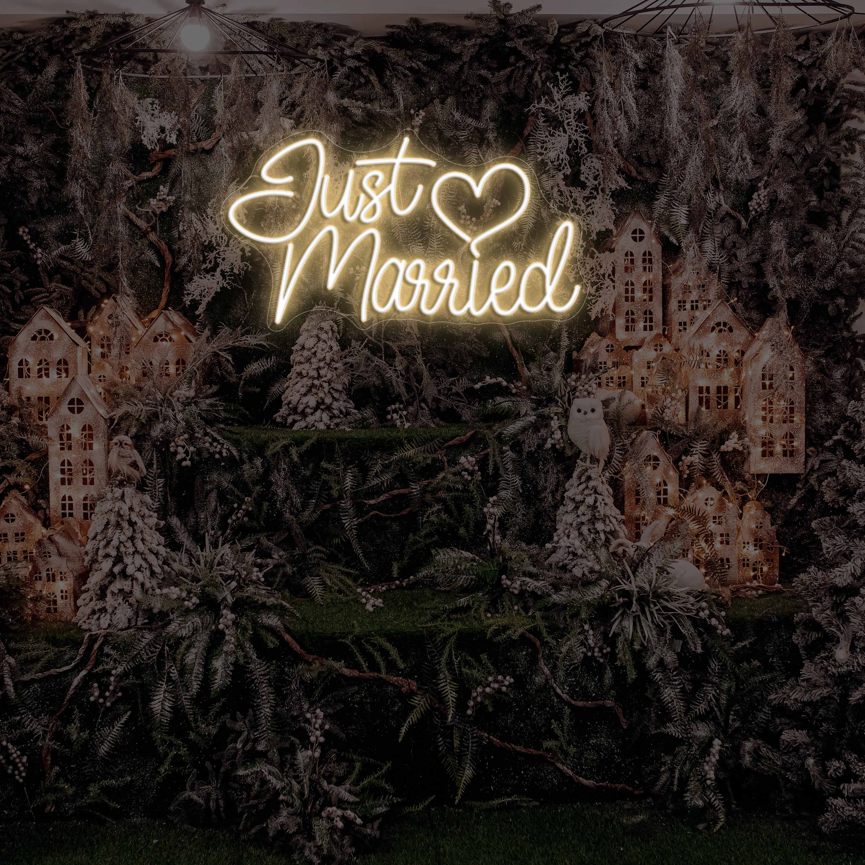 Just Married Neon Sign Lets Neon
