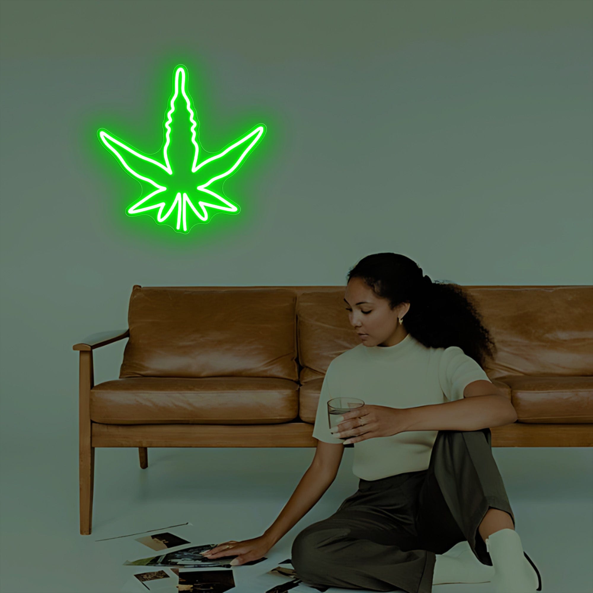Marijuana Neon Sign Lets Neon