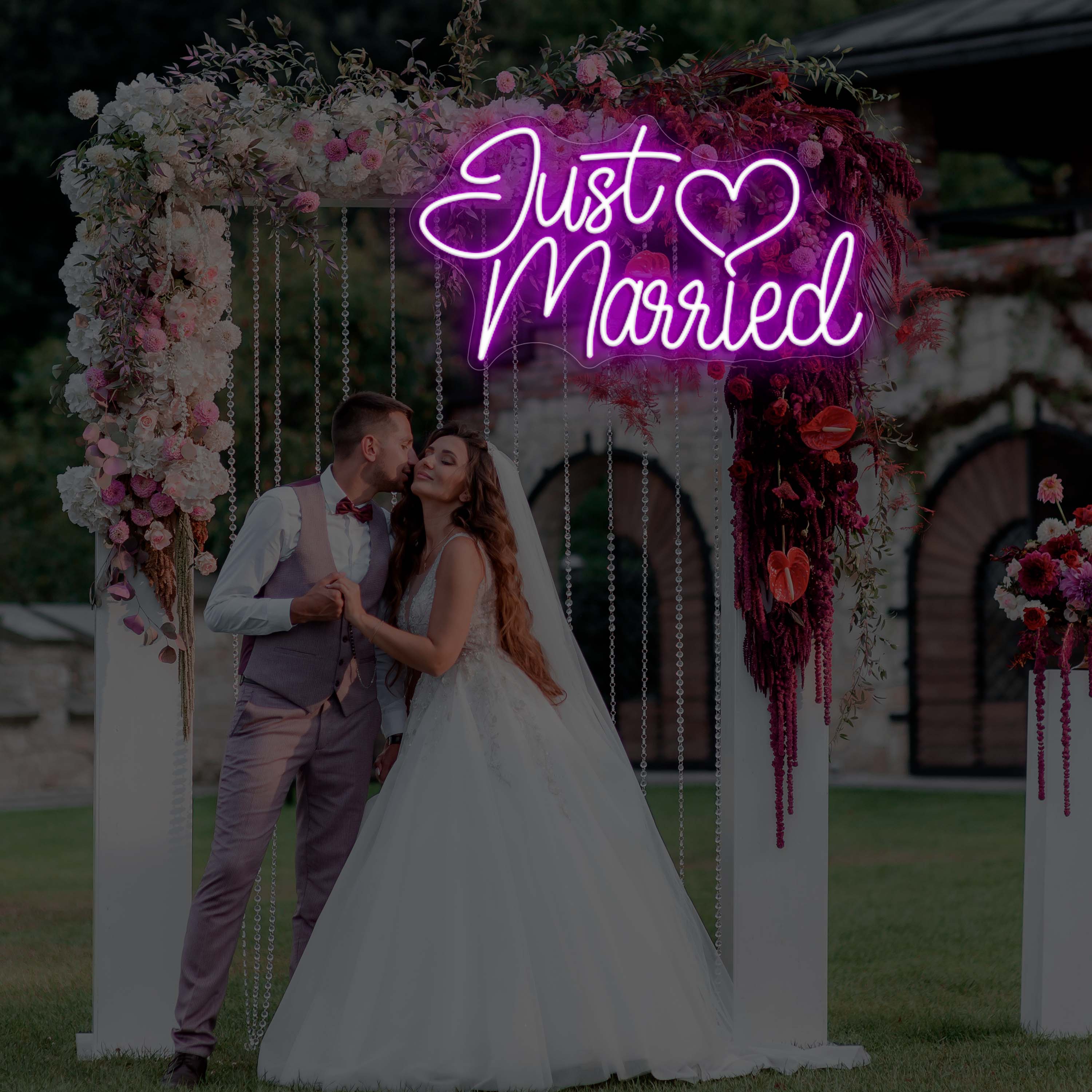 Just Married Neon Sign Lets Neon