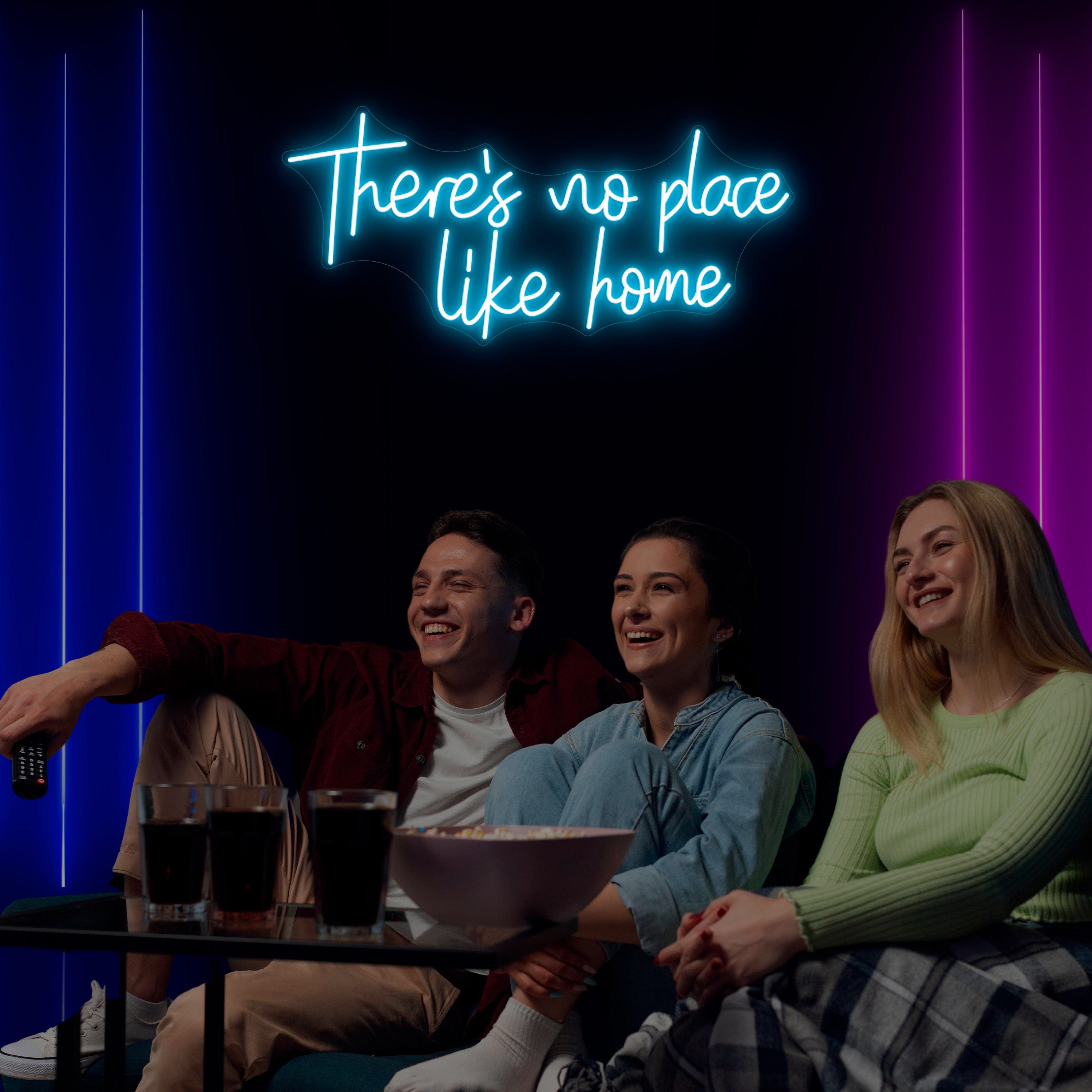 There's no place like home Neon Sign Lets Neon
