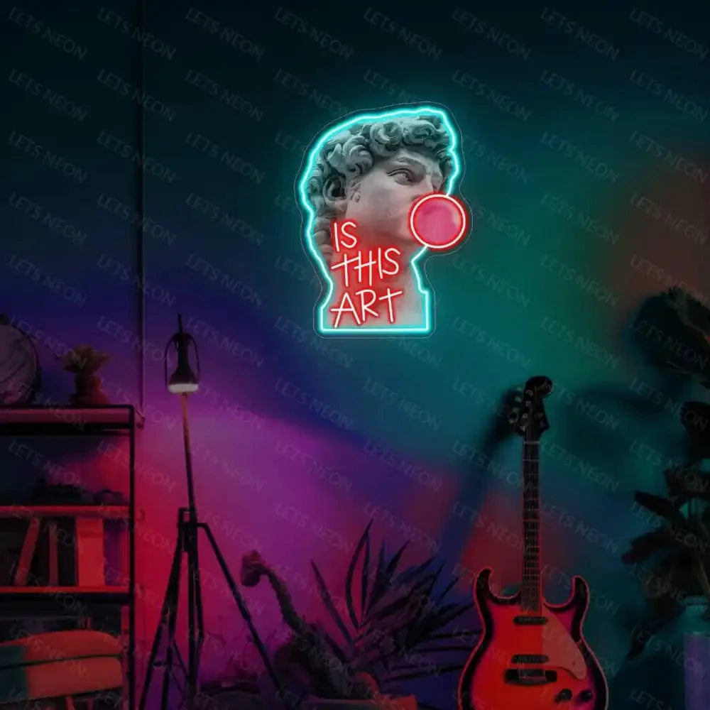 Child Room Decor Pack of 3 Lets Neon