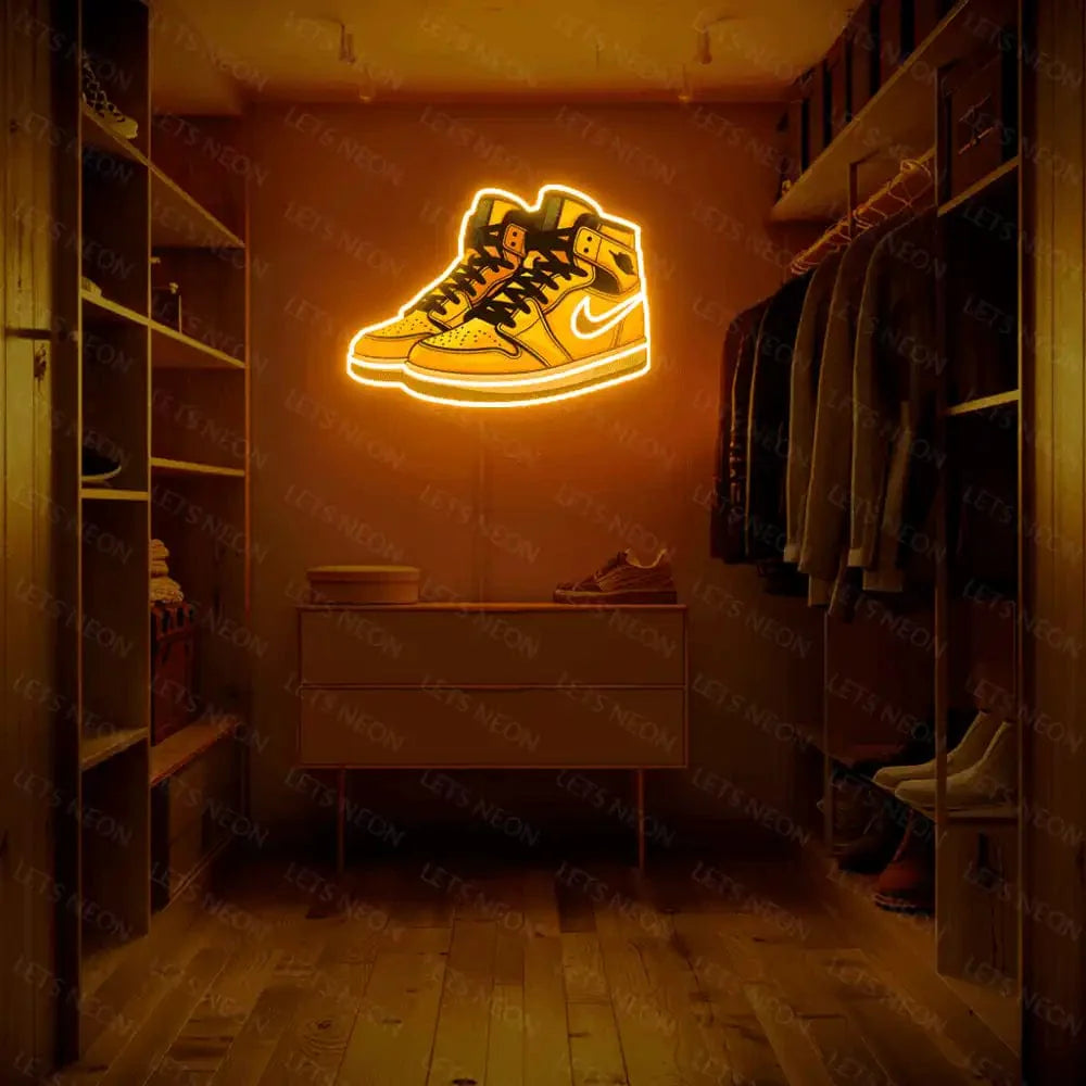 Shoe UV Neon Sign Lets Neon