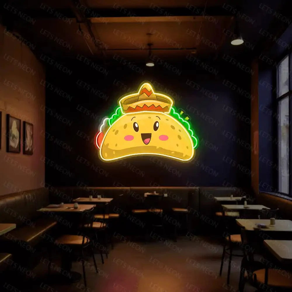 Tacos UV Neon Sign Lets Neon