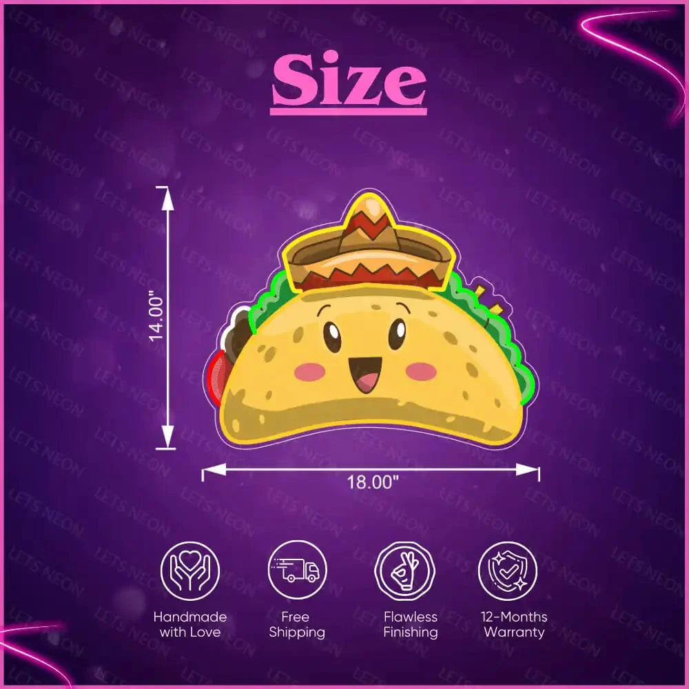 Tacos UV Neon Sign Lets Neon