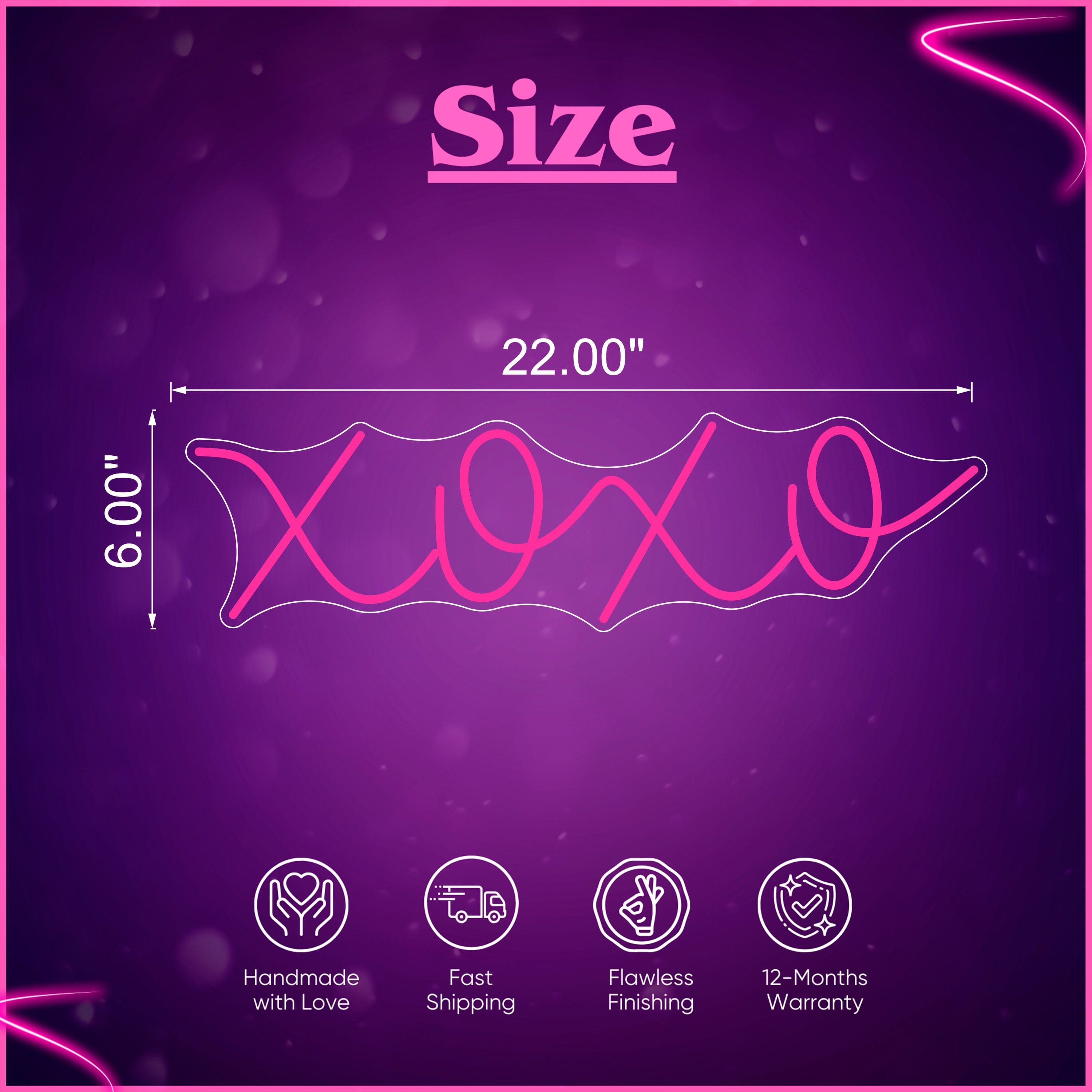 XoXo Neon Sign