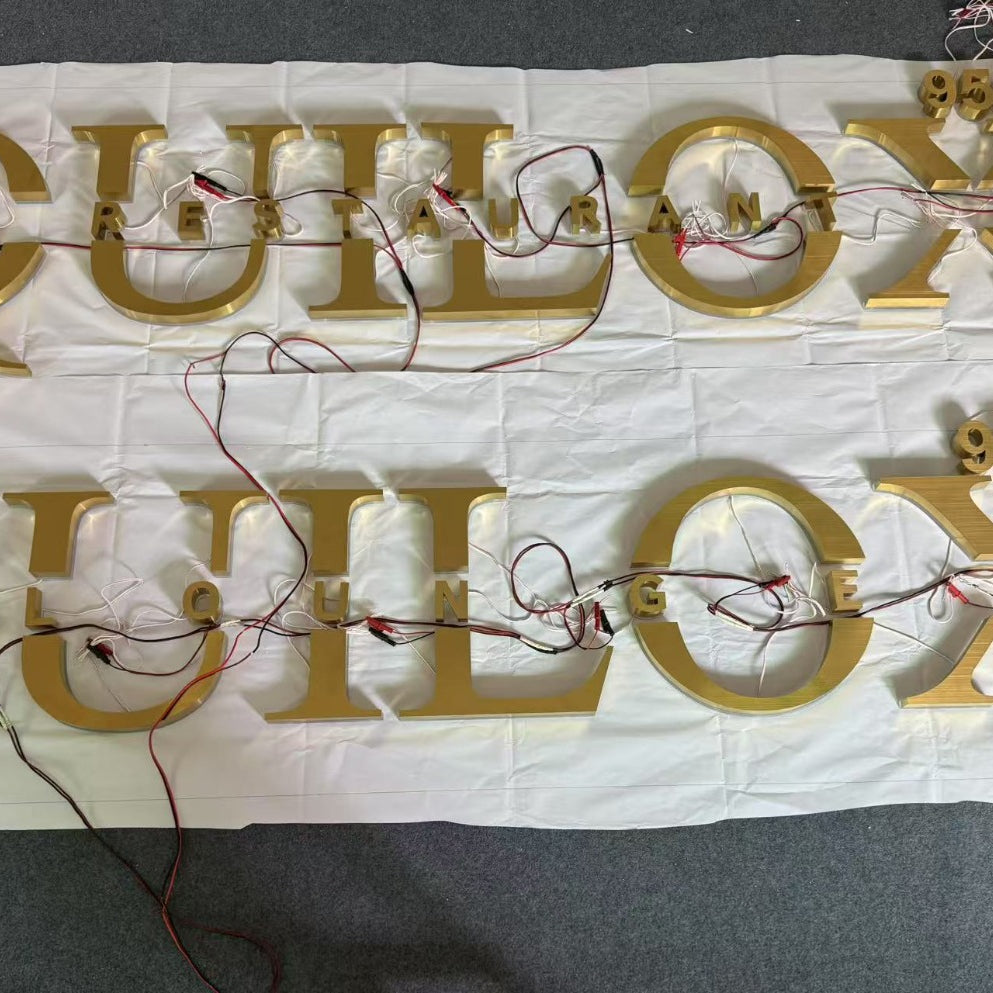 3D metal sign(Israel)