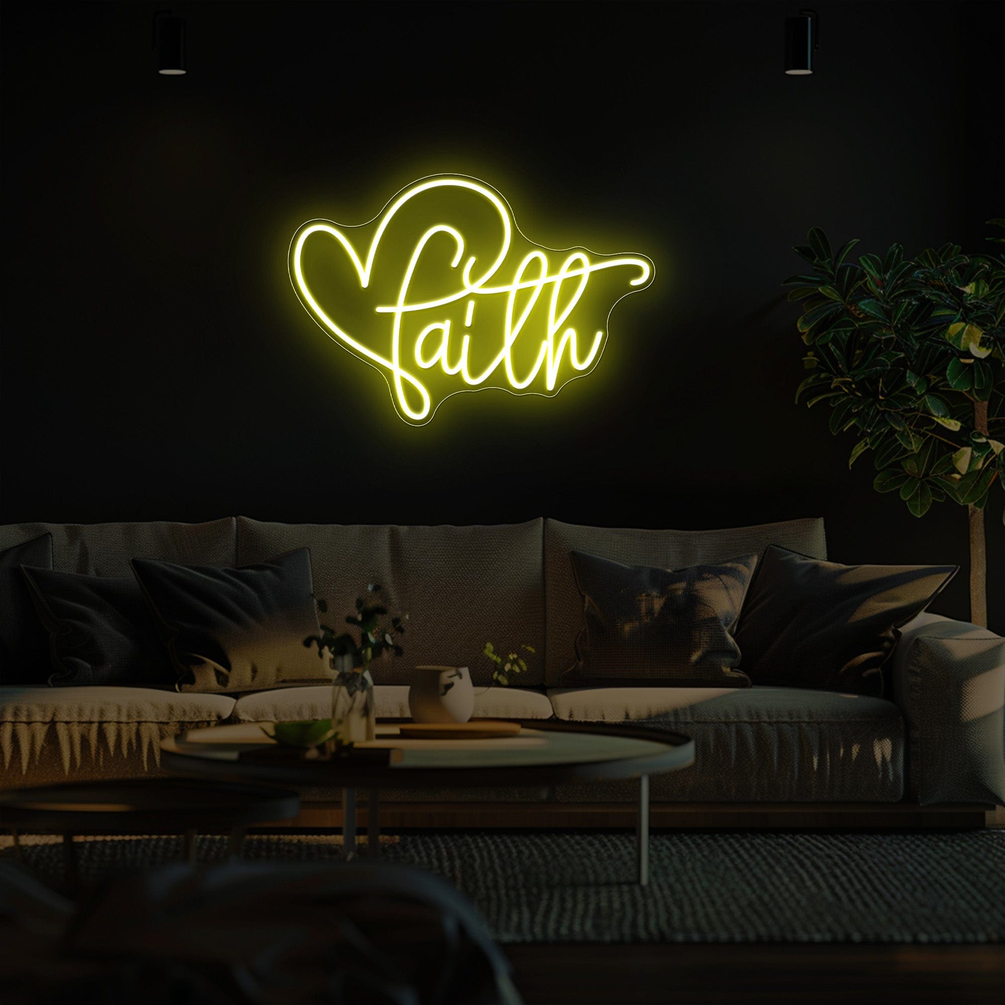 Faith Neon Sign Lets Neon