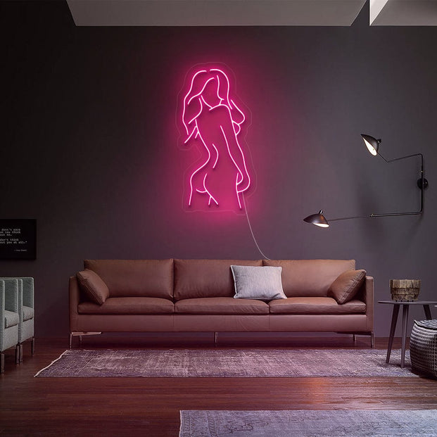 Beauty Pose Neon Sign