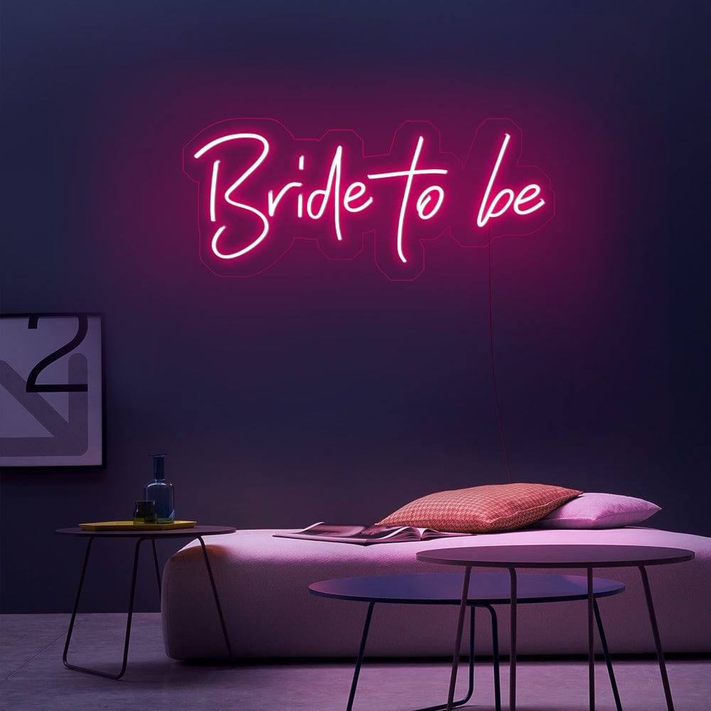 Bride to be Neon sign