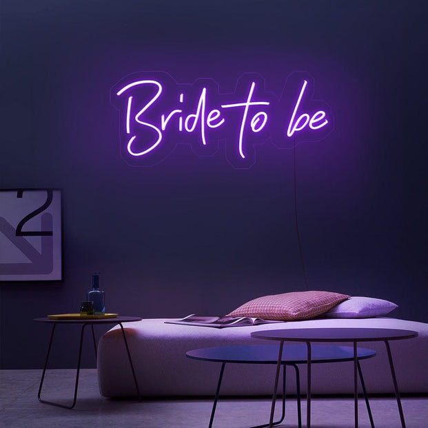 Bride to be Neon sign