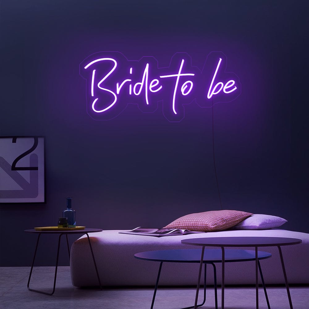 Bride to be Neon sign