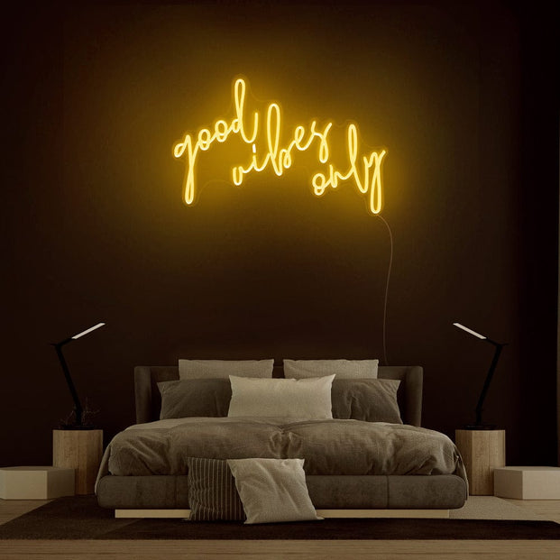 Good vibes only Neon Sign