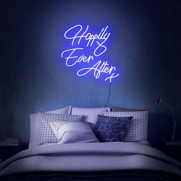 Happily Ever After X Neon Sign