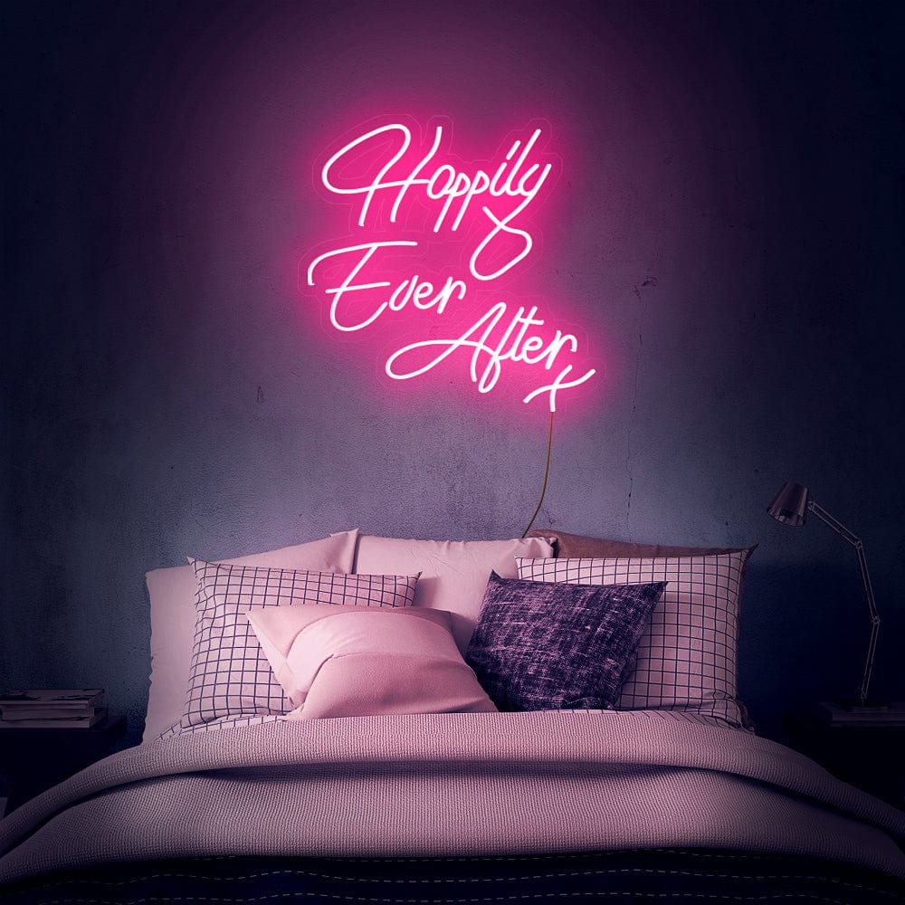 Happily Ever After X Neon Sign