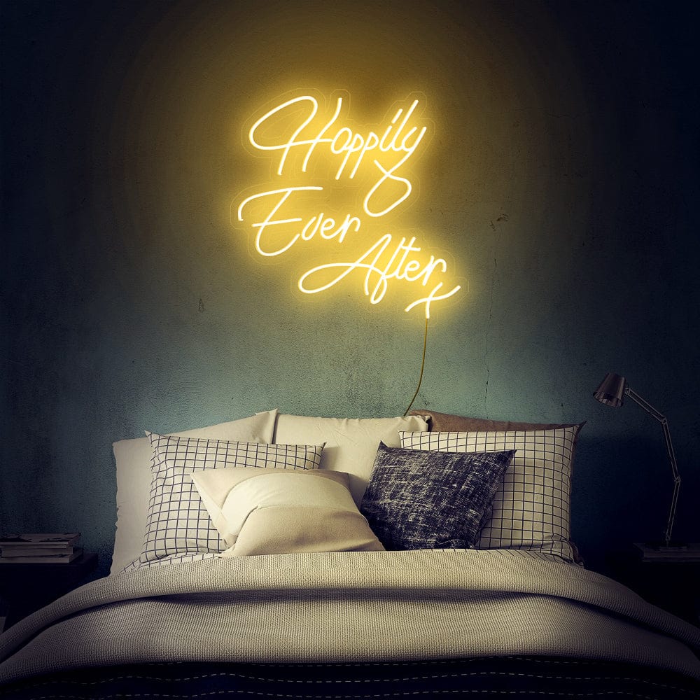 Happily Ever After X Neon Sign