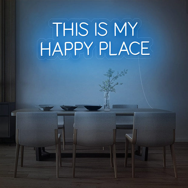 This is my happy place Neon Sign