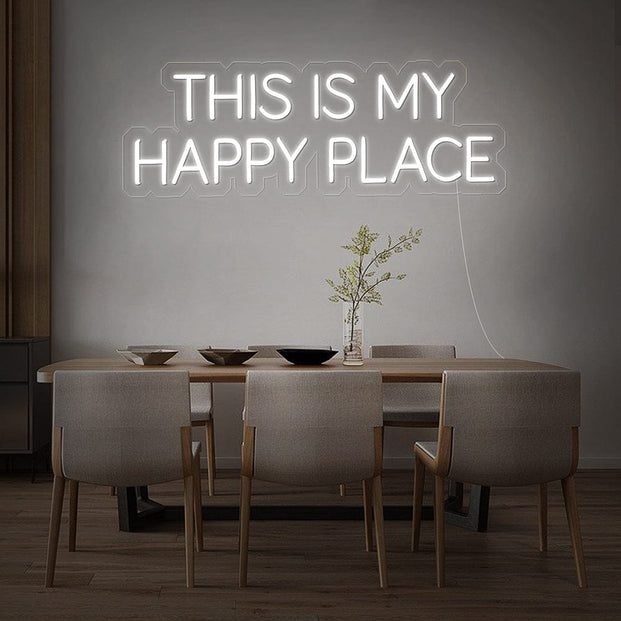 This is my happy place Neon Sign