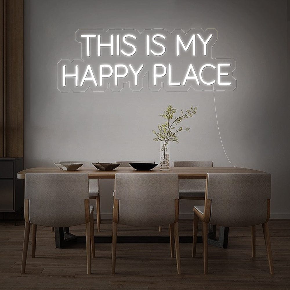 This is my happy place Neon Sign